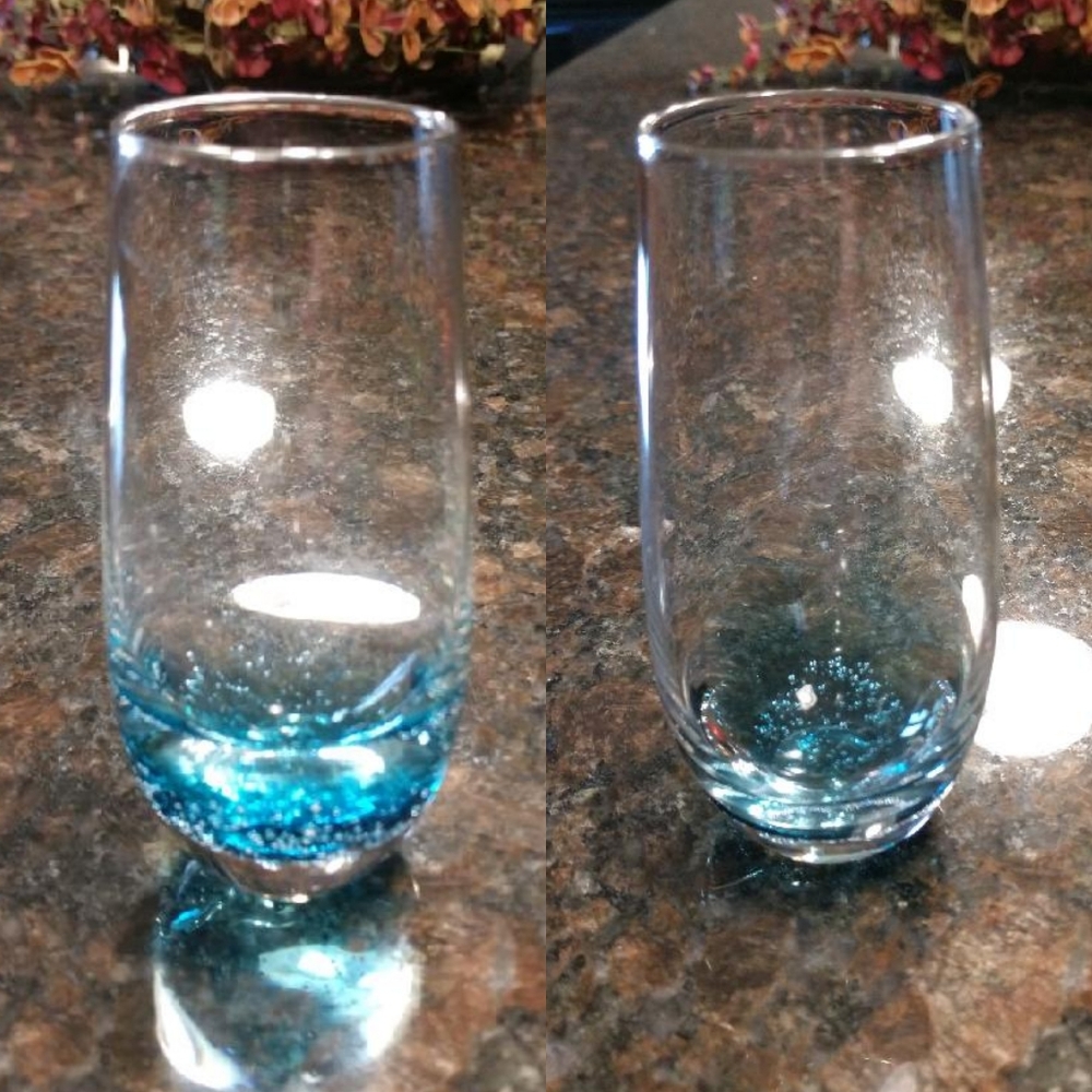 Pier 1-Multi-Colored Cordial/Shot Bubble Glasses-5 - Picture 7 of 7